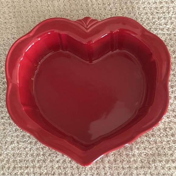 Pavillion Other - Heart Shaped Heat Safe Deep Dish